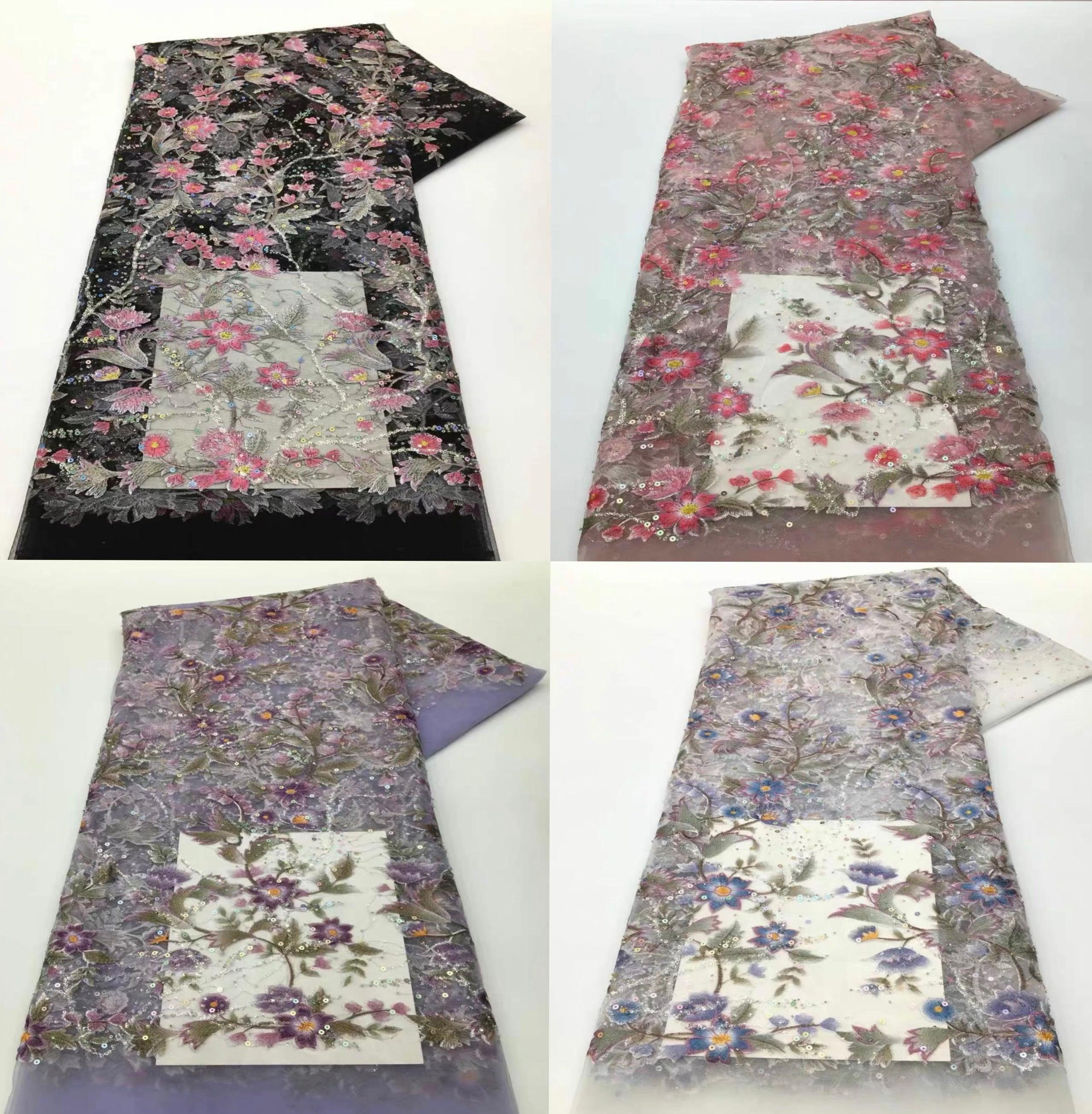 Purple thoub with embroidery ثوب بنفسجي مع شك يدوي